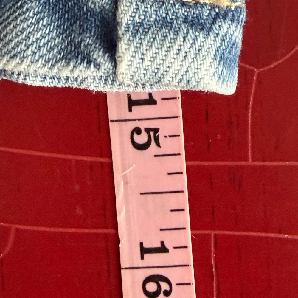 Free People We The Free Denim Mini Skirt Womens 29 Blue Jean Boho Chic‎